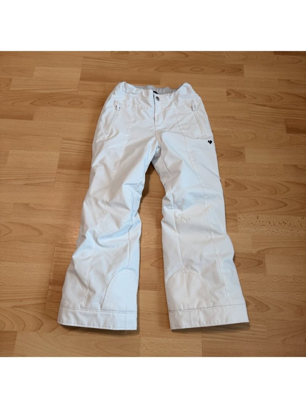 Obermeyer Snow Ski Brooke Pants Teen Girls Size M White Skiing Snowboard